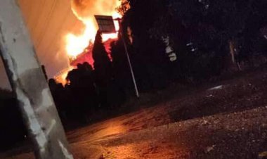 Kebakaran Tangki Linc di Pelindo II Ciwandan