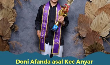 Doni Afanda Putra Asal Kecamatan Anyer Winner Putra Budaya Banten 2024