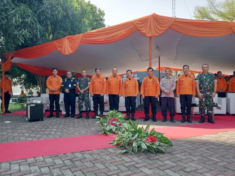 Basarnas Gelar Simulasi SAR Gempa Dan Tsunami Di Pantai Anyer