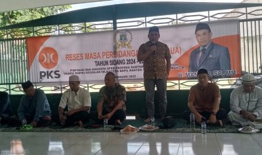 Reses Masa Sidang Persidangan KE - II (DUA) Masa Sidang 2024 - 2025, Pimpinan Dan Anggota DPRD Provinsi Banten Fraksi PKS Dapil III Sambangi Warga
