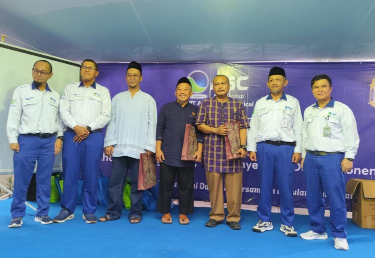 Asahimas Chemical Gelar Santunan Anak Yatim Dan Buka Bersama Dengan Tokoh Masyarakat Gunung Sugih Dan Anyar