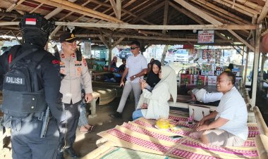 Demi Kenyamanan Pengunjung Wisata Pantai Anyer, Polsek Anyar Gelar Operasi Premanisme dan Pungli