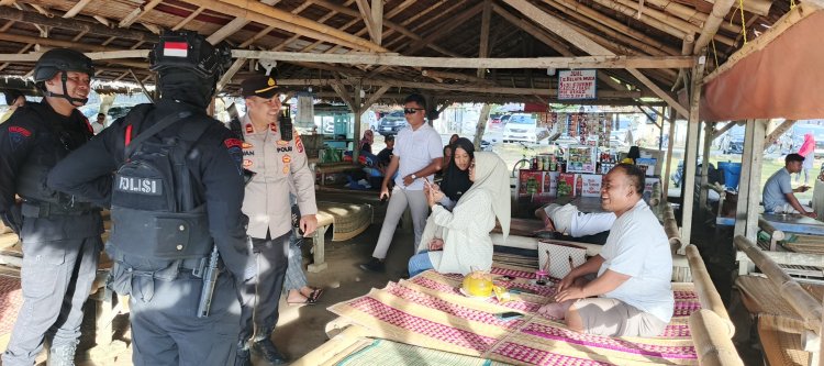 Demi Kenyamanan Pengunjung Wisata Pantai Anyer, Polsek Anyar Gelar Operasi Premanisme dan Pungli