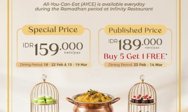 Mambruk Hotel Anyer Hadirkan “Ramadhan Delight Iftar” dengan 99+ Menu dan Live Cooking Spesial