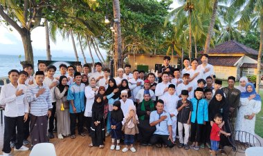 Hangatnya Kebersamaan, Horison Resort Pondok Layung Anyer Gelar Buka Bersama dan Santunan Anak Yatim