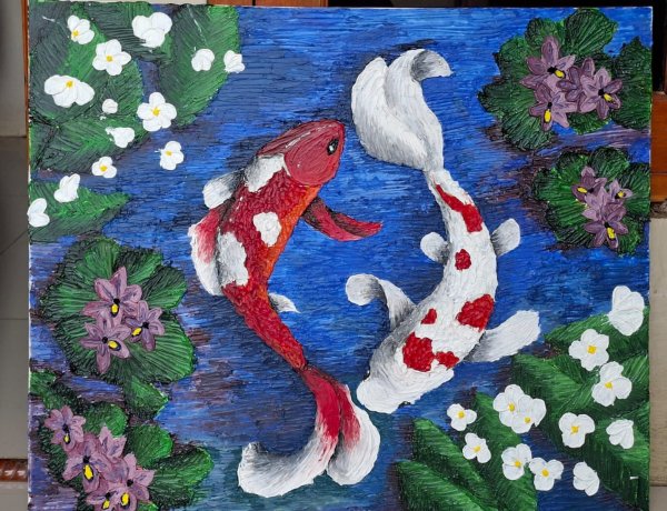 Kado untuk HUT ke-152 Pandeglang: Puput, Siswi Kelas 3 Lelang Lukisan untuk Bantu Warga